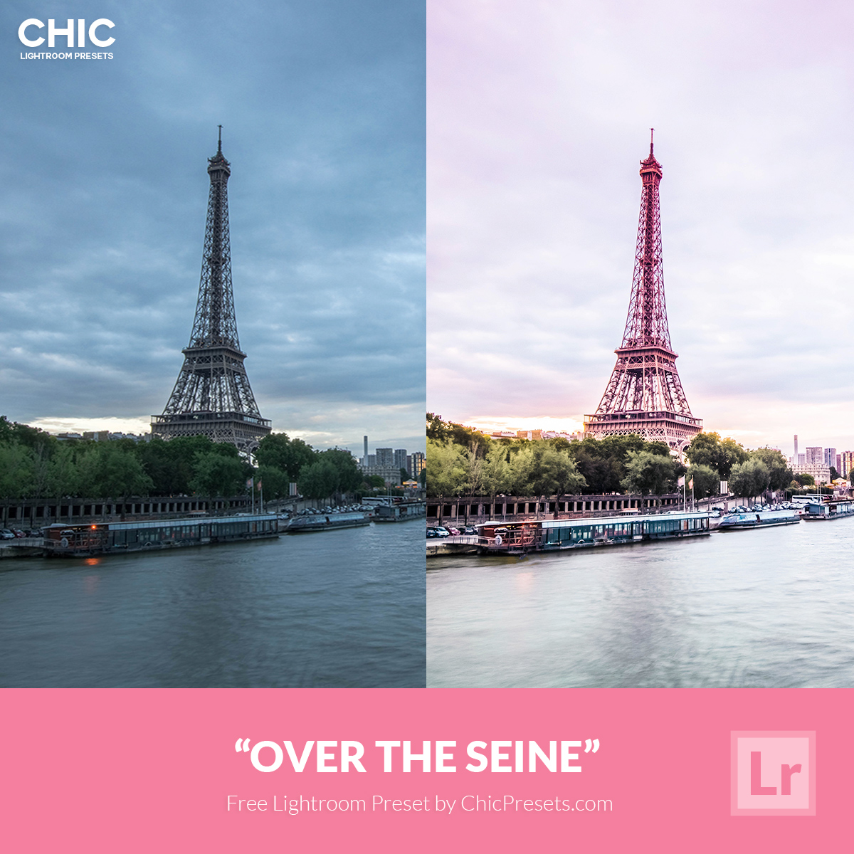 Free Chic Lightroom Preset Over The Seine