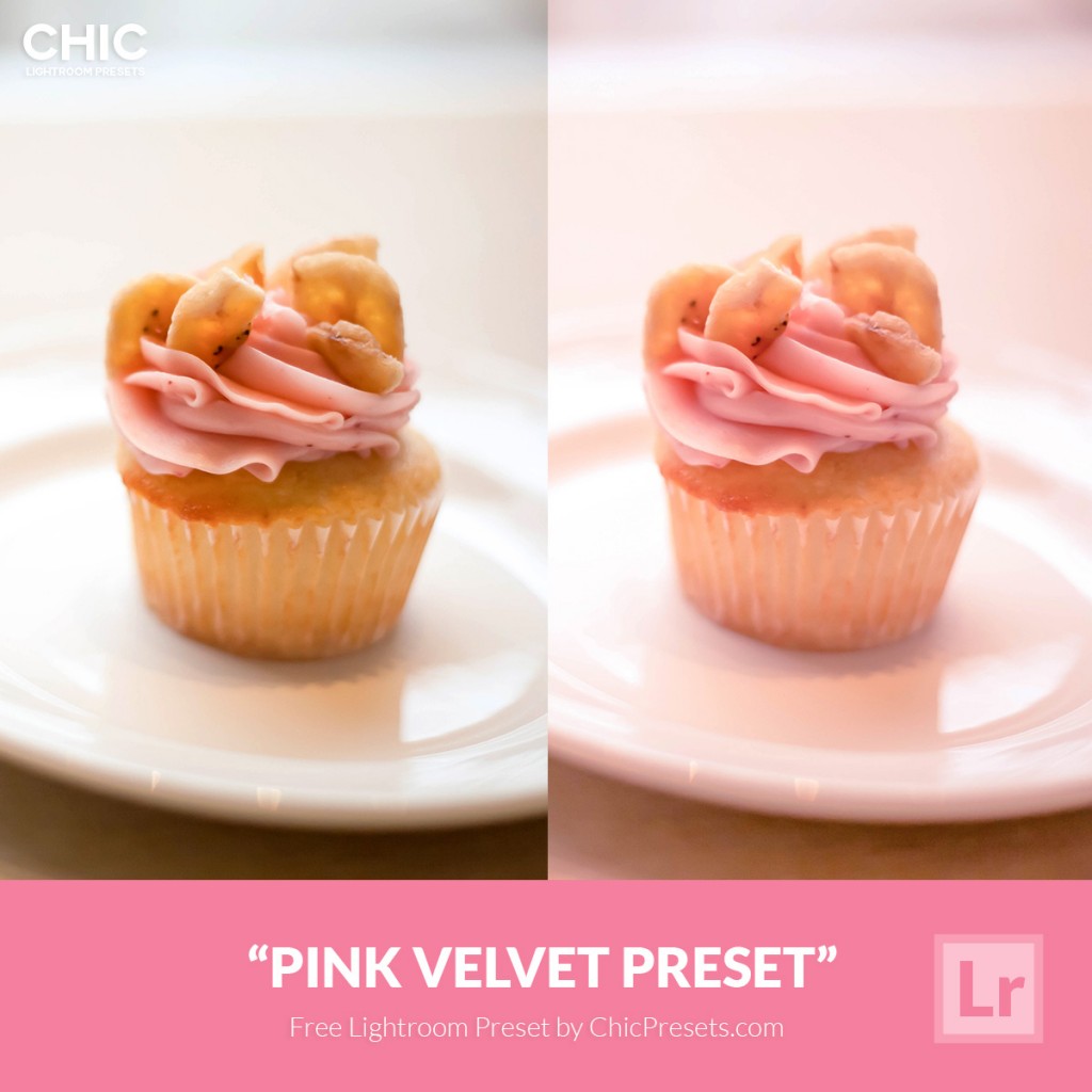 Free Lightroom Preset: Pink Velvet