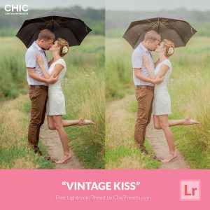 Free Lightroom Preset Vintage Kiss