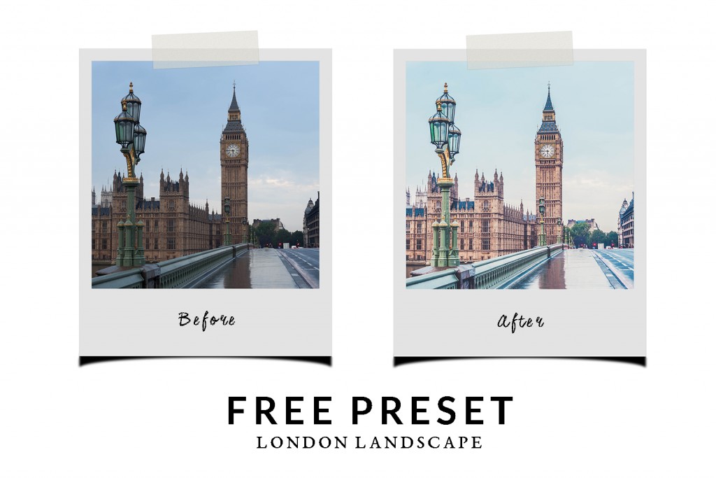 Free Lightroom Preset London Landscape