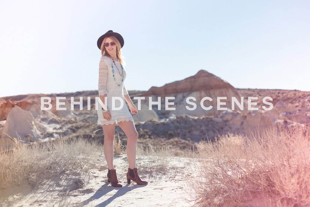 Behind The Scenes Edit Desert Day Dream