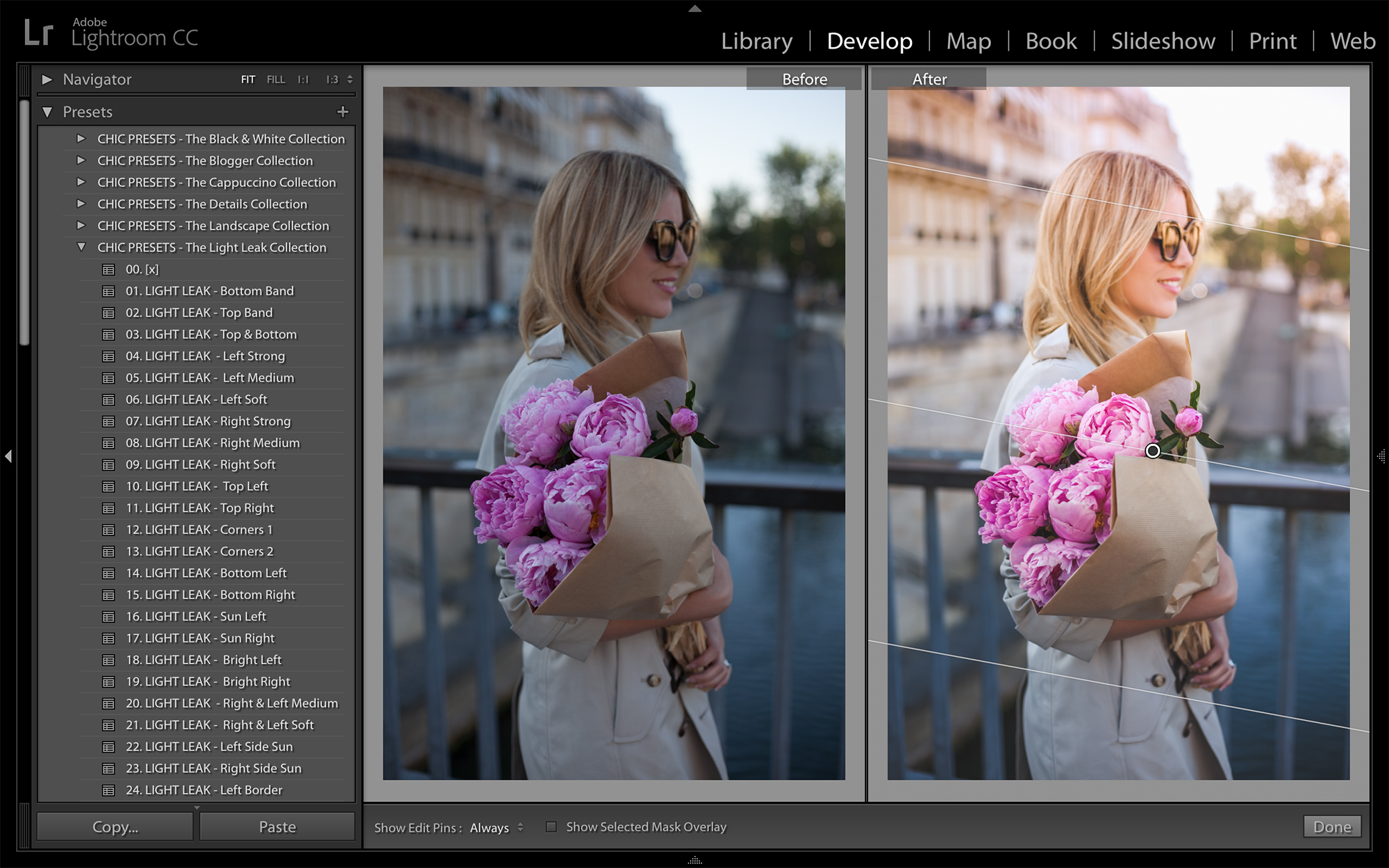 Peonies in Paris | Chic Lightroom Presets