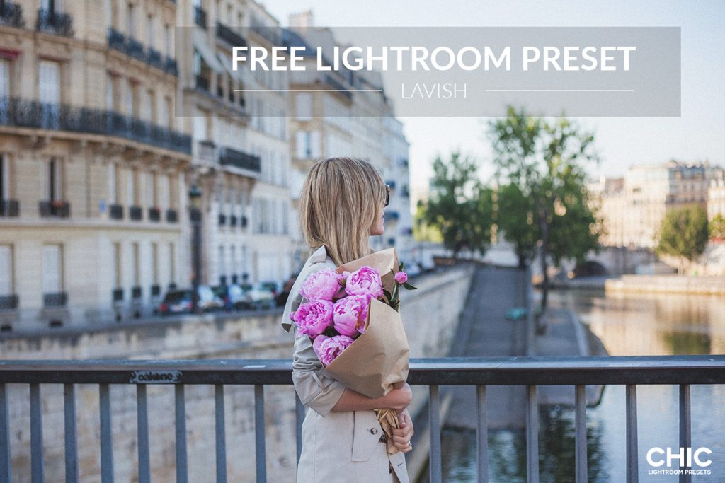 Free Lightroom Preset Lavish | Chic Lightroom Presets