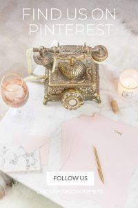 Chic Presets & Products | Find Us On Pinterest