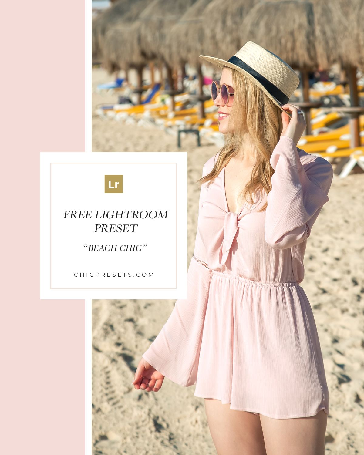 Free Lightroom Preset | Beach Chic