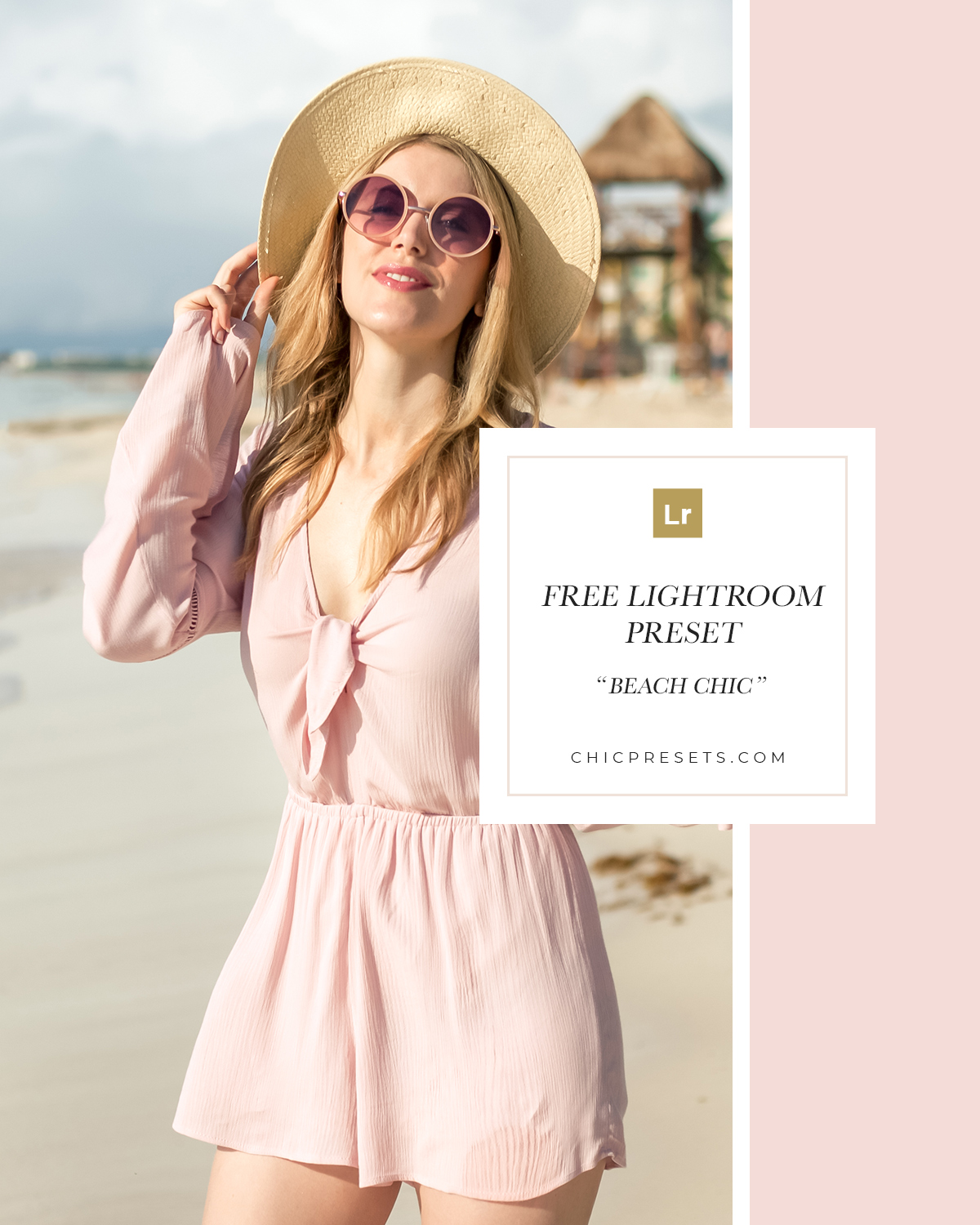 Free Lightroom Preset | Beach Chic