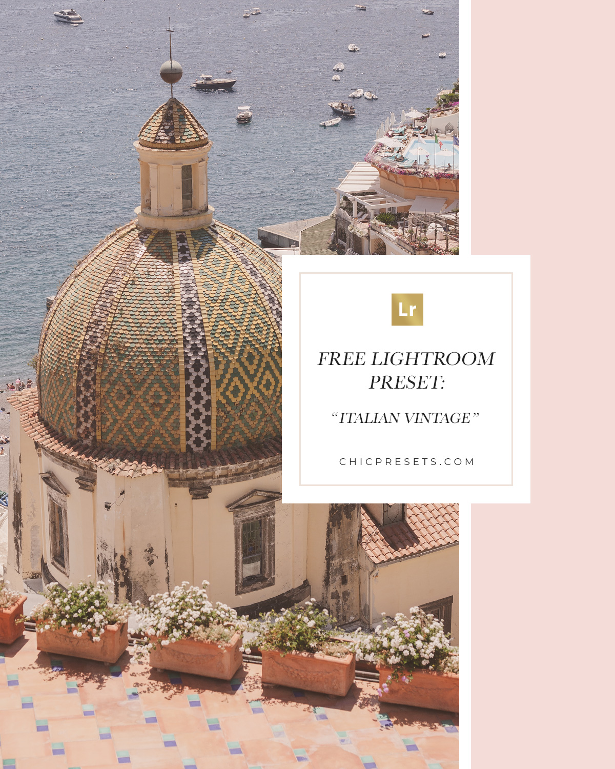 Free Lightroom Preset | Italian Vintage