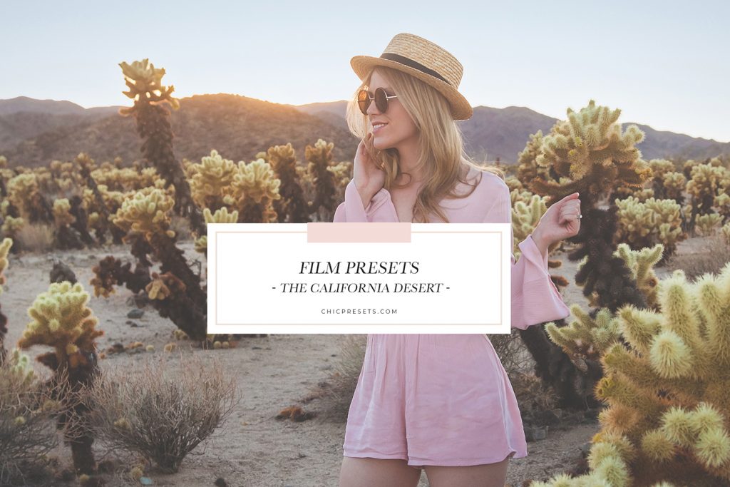 Film Presets | The California Desert - Chic Lightroom Presets and Brushes