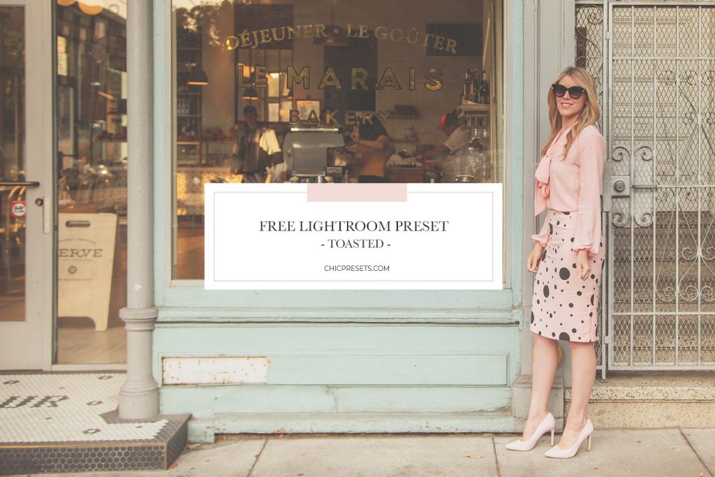 Free Lightroom Preset | Toasted